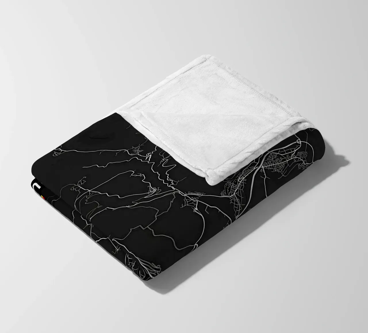 Waldshut Tiengen DE fleece blanket by Christopher Adams