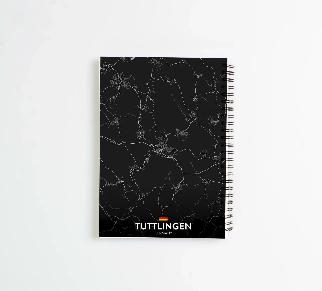 Tuttlingen DE spiral notebook by Christopher Adams