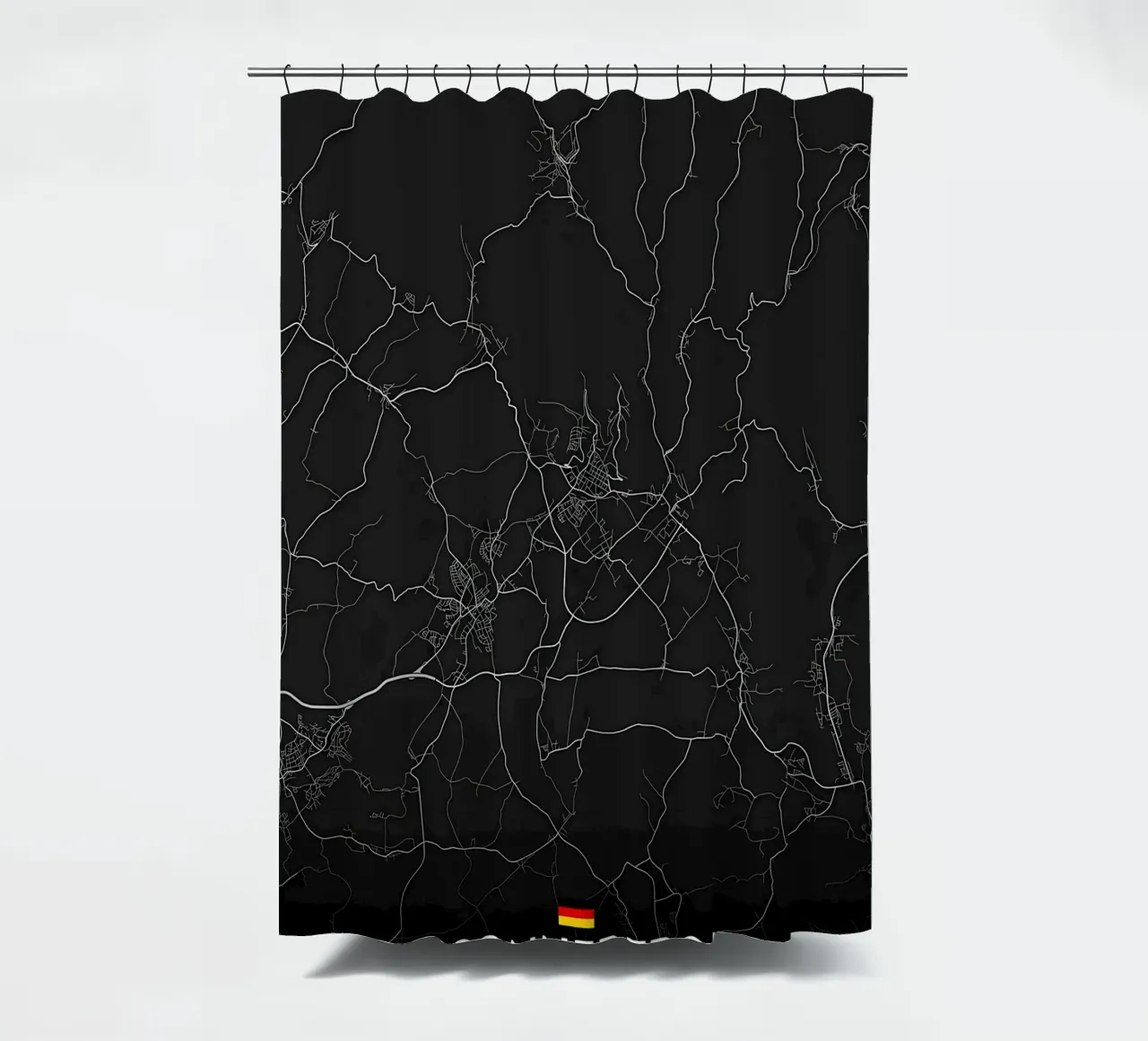 Sonneberg DE shower curtain by Christopher Adams