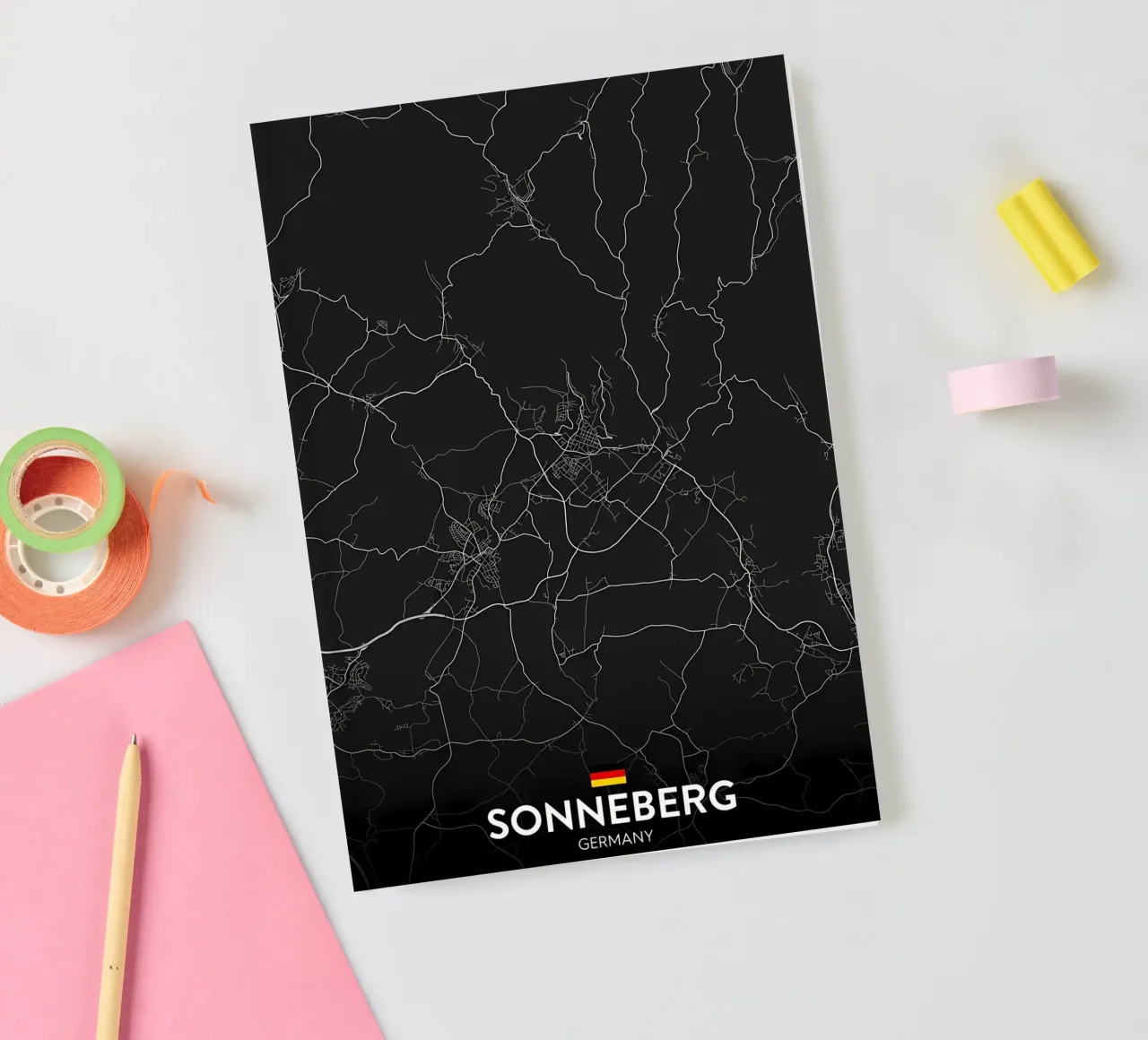 Sonneberg DE notebook by Christopher Adams