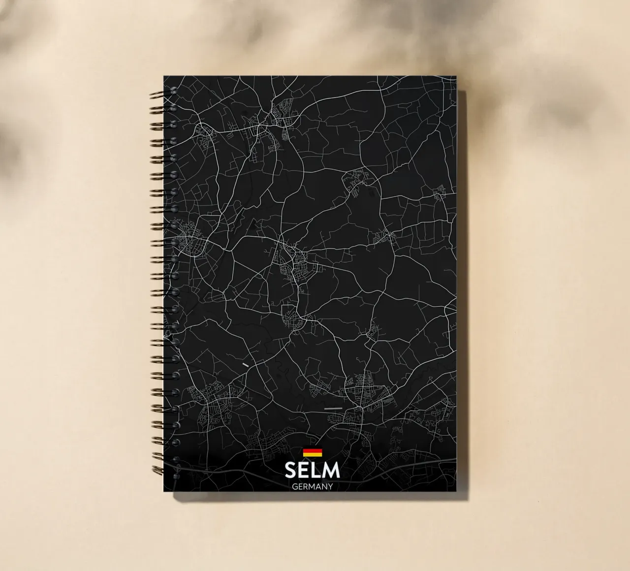 Selm DE spiral notebook by Christopher Adams