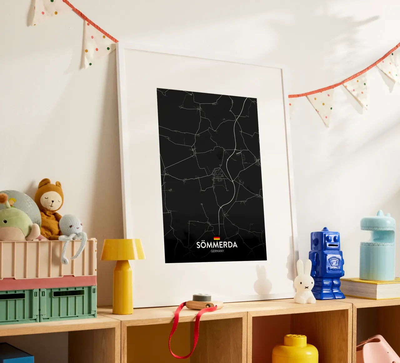 Sommerda DE poster by Christopher Adams