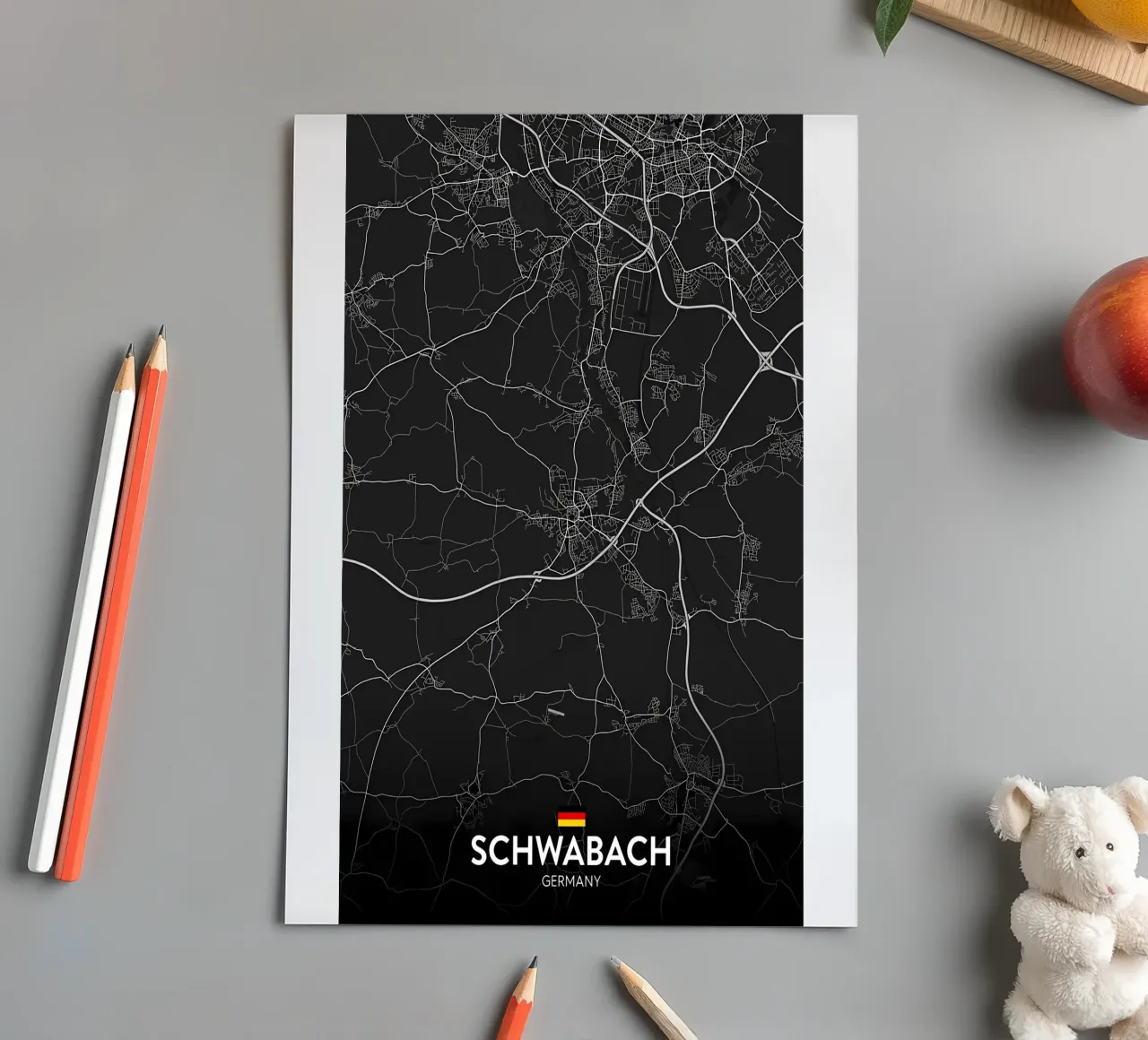 Schwabach DE sticker sheet by Christopher Adams