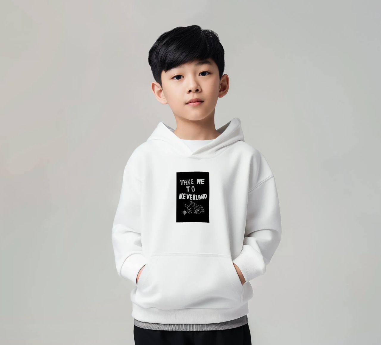 Take Me To Neverland 2 kinder hoodie van Vasare Nar