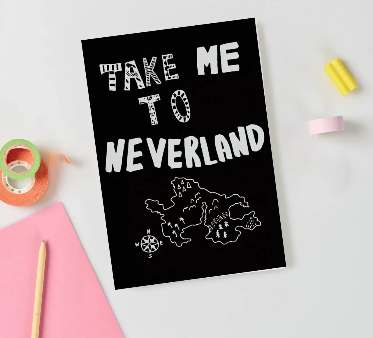 Take Me To Neverland 2 notebook by Vasare Nar
