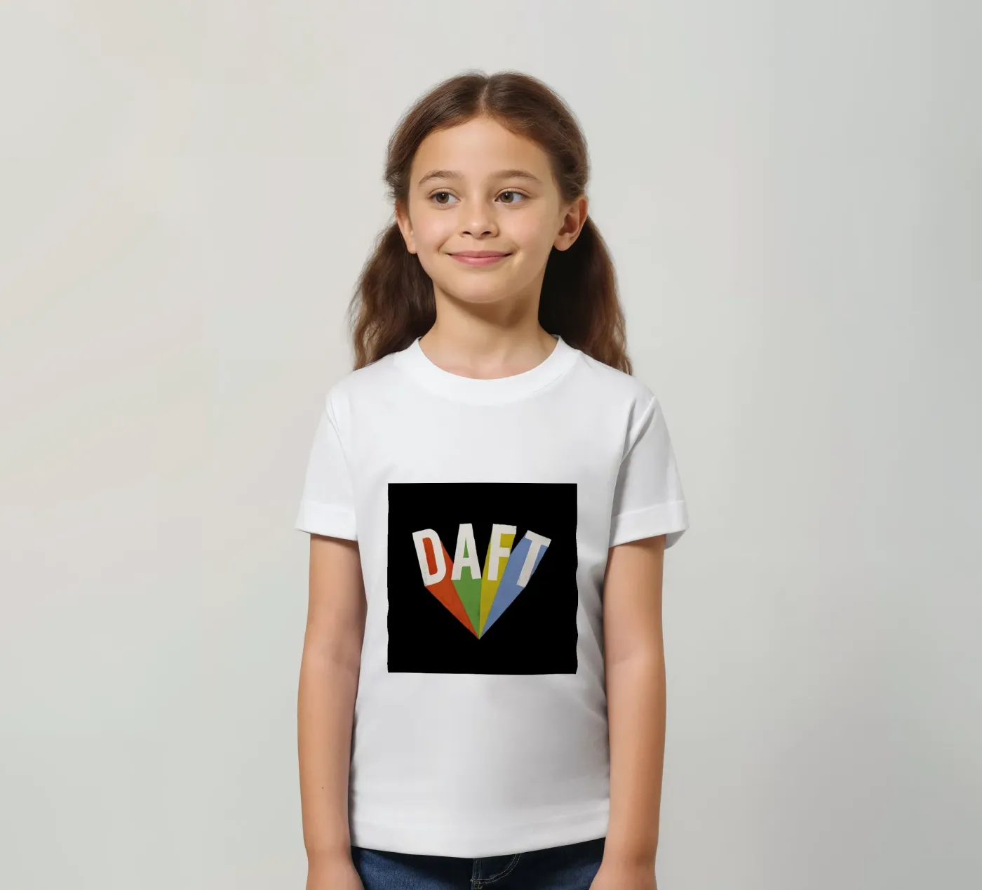 Daft t-shirt bambini da Florent Bodart