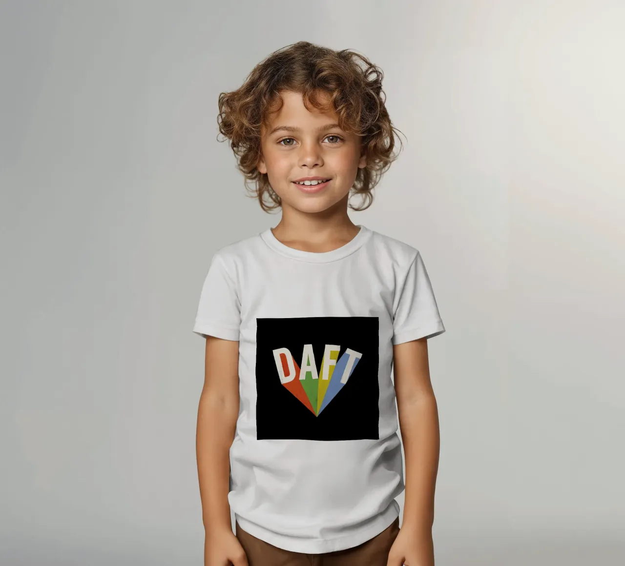 Daft t-shirt bambini da Florent Bodart