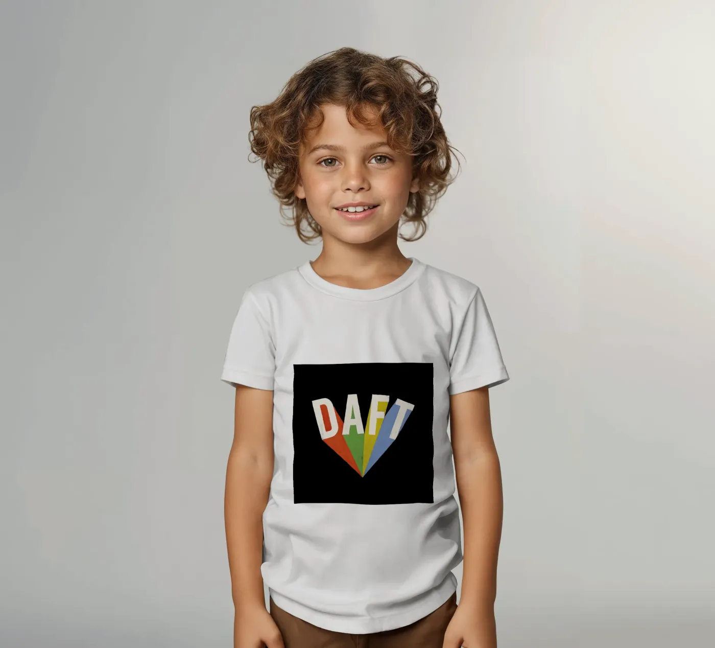 Daft t-shirt bambini da Florent Bodart