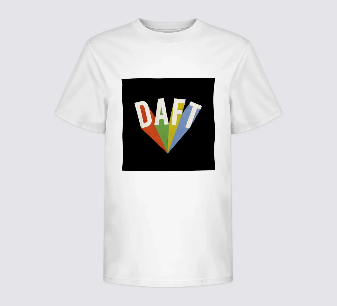 Daft kinder t-shirt van Florent Bodart