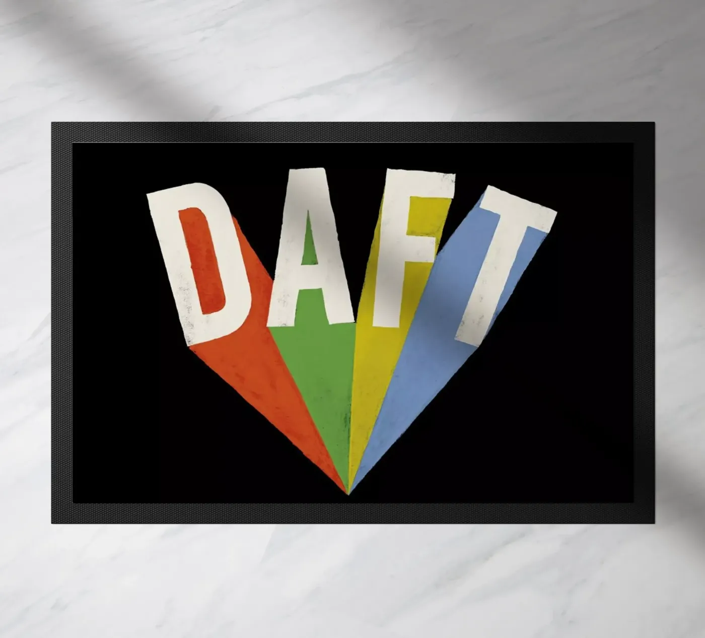 Daft Fußmatte von Florent Bodart