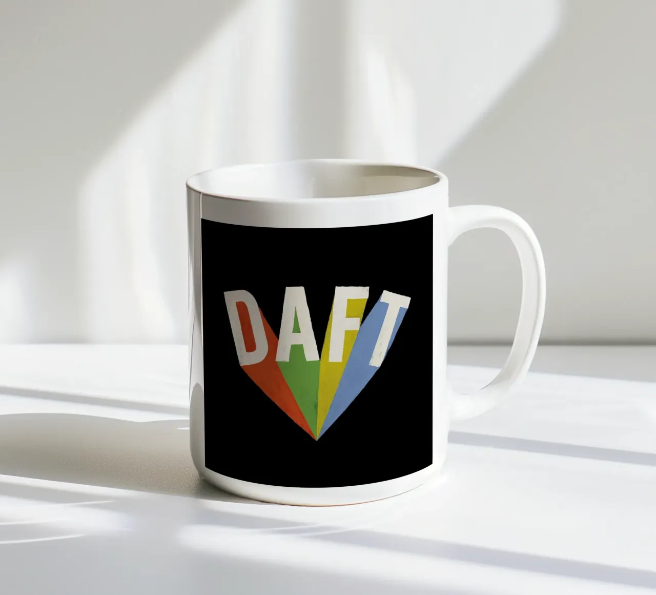 Daft tazza in ceramica da Florent Bodart
