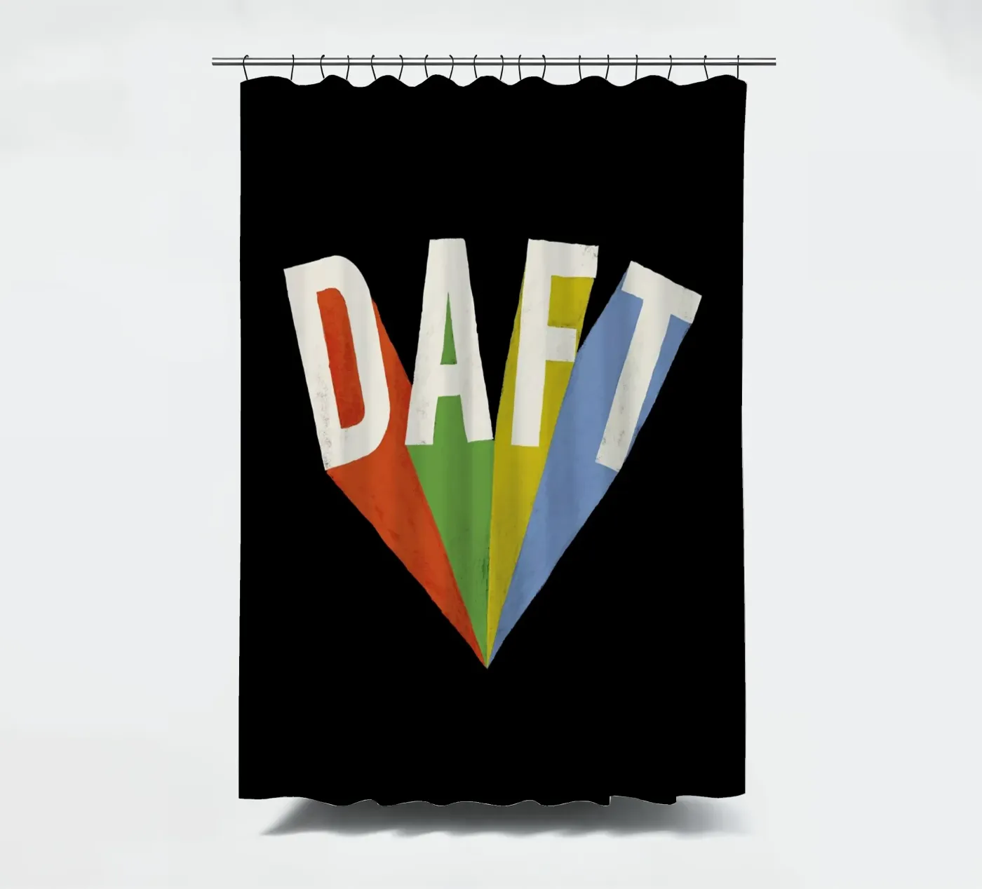 Daft Duschvorhang von Florent Bodart