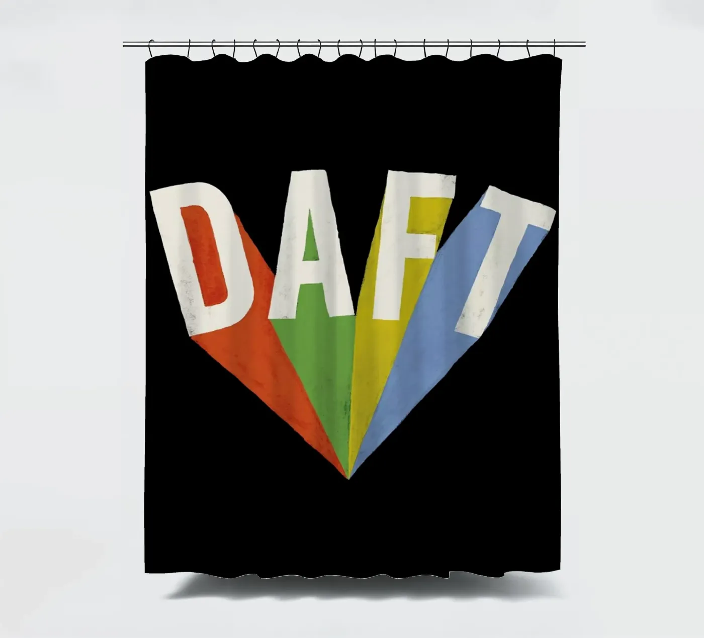 Daft douchegordijn van Florent Bodart