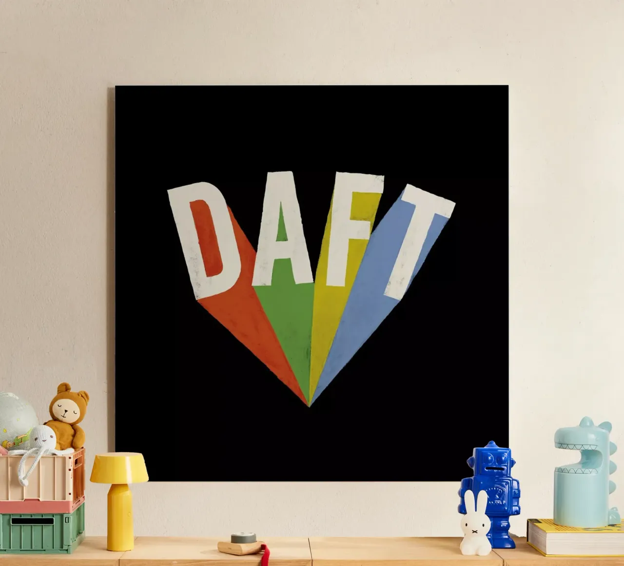 Daft acrylic glass by Florent Bodart