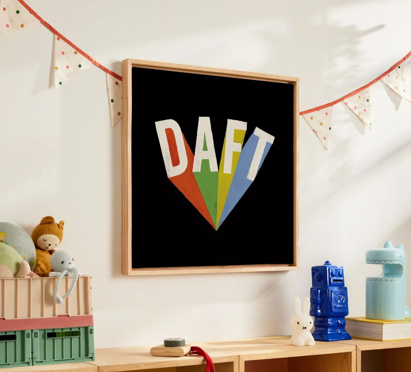 Daft canvas van Florent Bodart