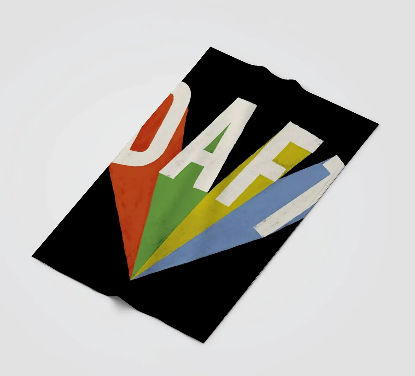 Daft fleece blanket by Florent Bodart