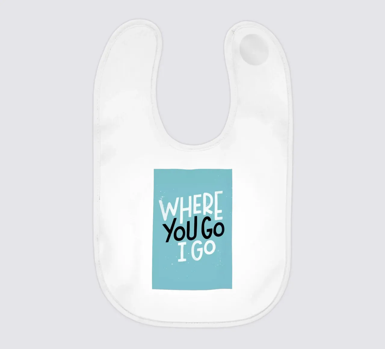 Where You Go I Go babero de Summerchamps