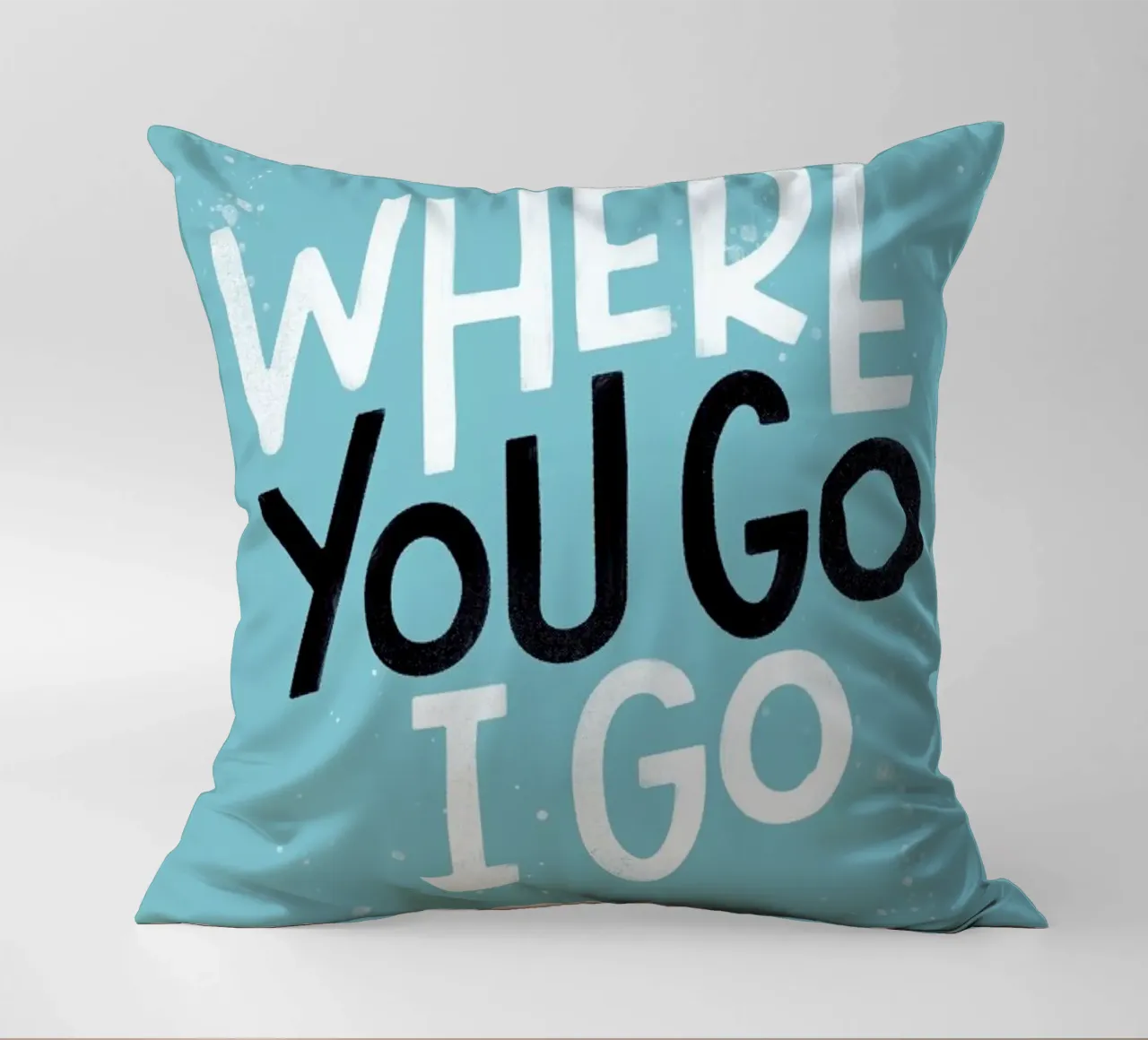 Where You Go I Go cuscino da Summerchamps