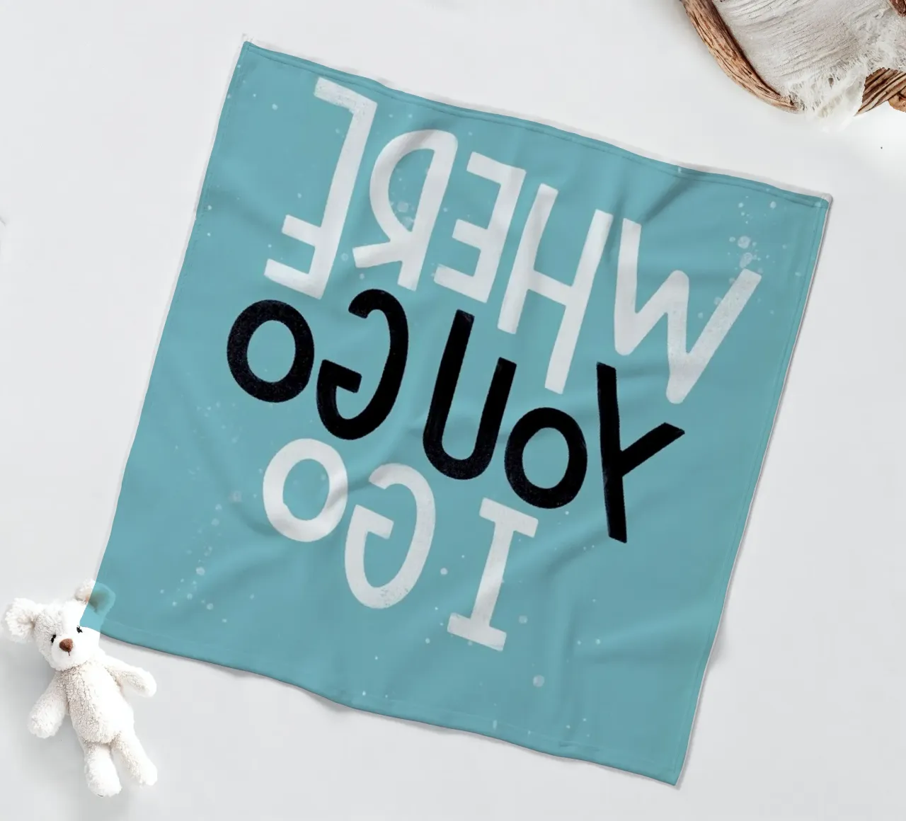 Where You Go I Go coperta in pile da Summerchamps