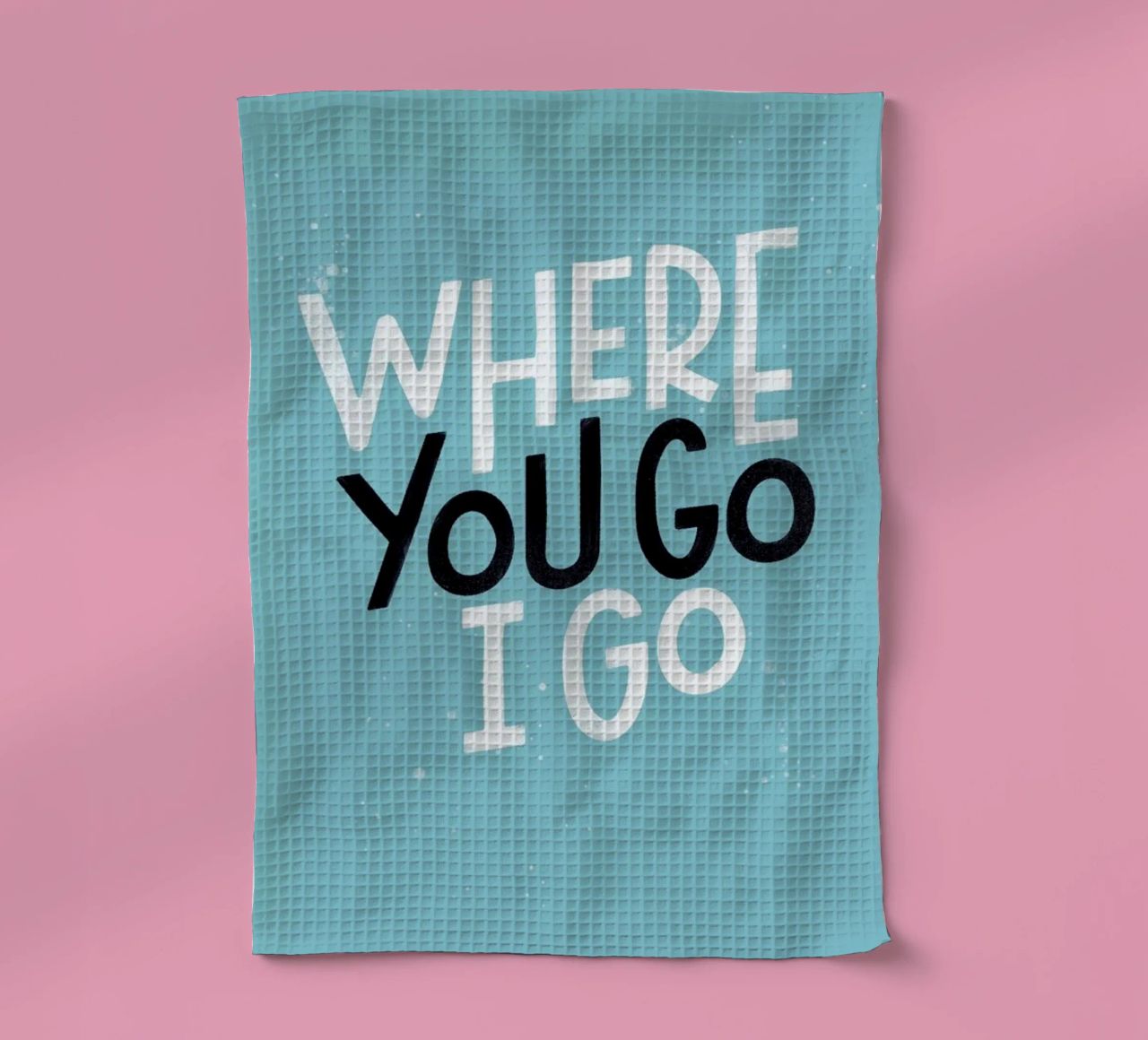 Where You Go I Go canovaccio da cucina da Summerchamps