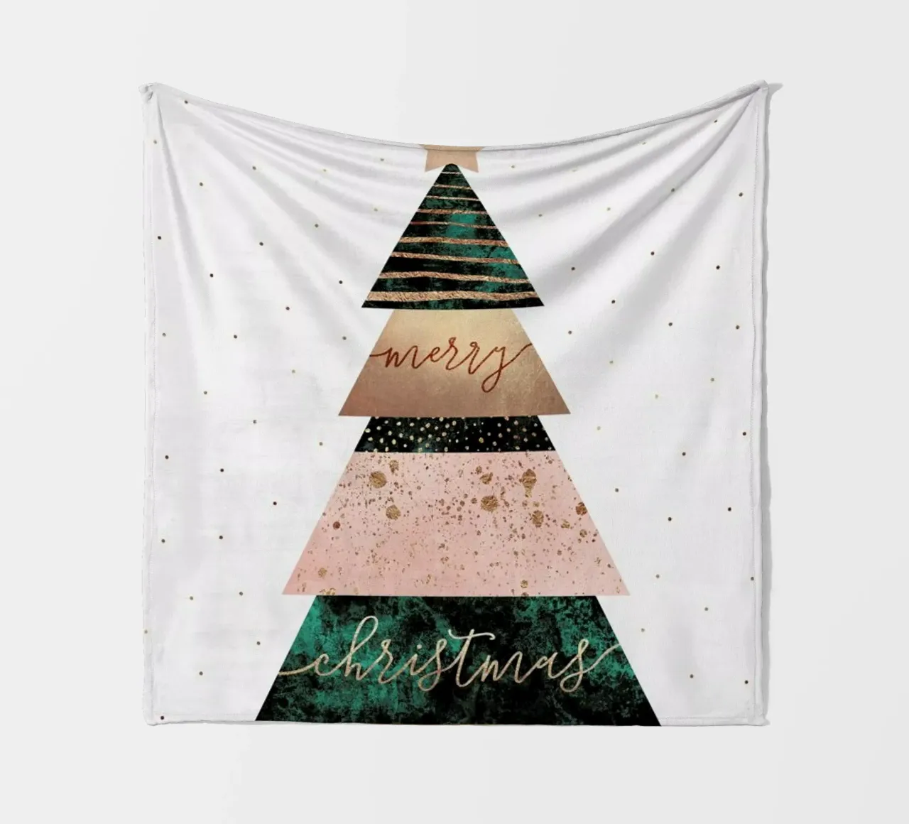Merry Christmas Tree coperta in pile da Elisabeth Fredriksson