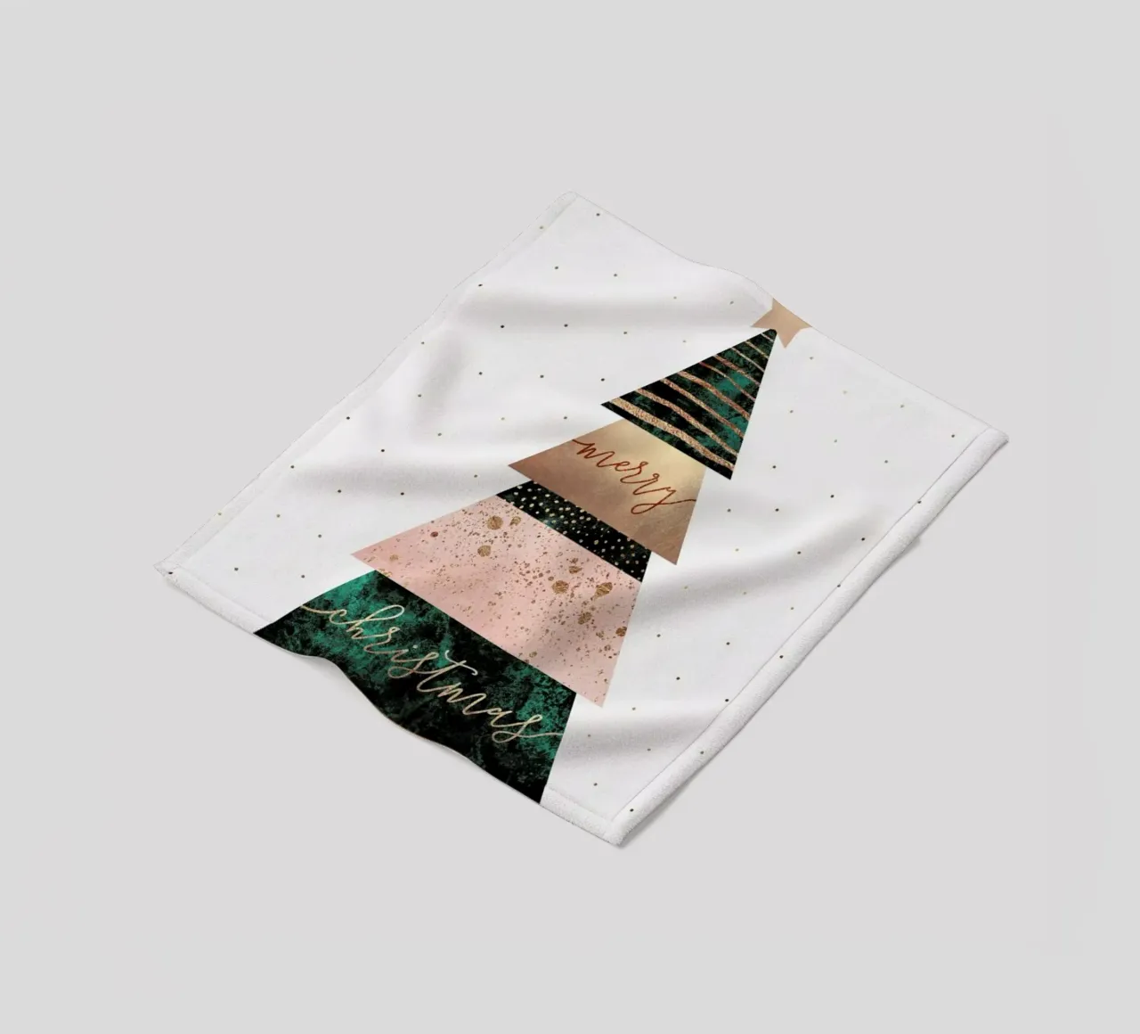 Merry Christmas Tree coperta in pile da Elisabeth Fredriksson