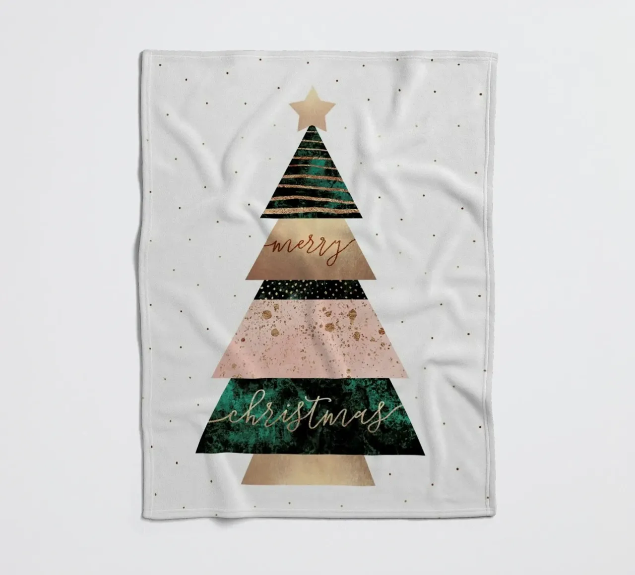 Merry Christmas Tree coperta in pile da Elisabeth Fredriksson