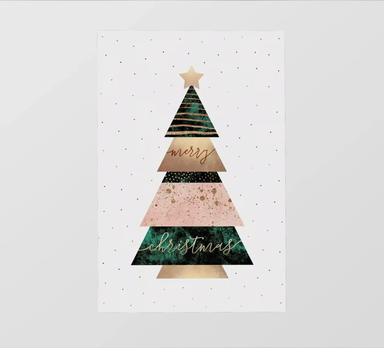 Merry Christmas Tree telo in pvc da Elisabeth Fredriksson