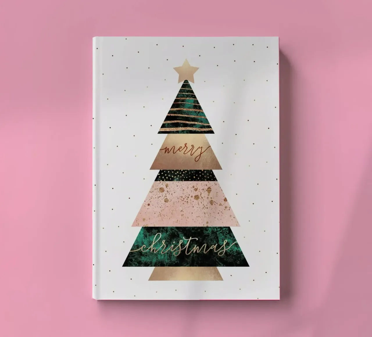 Merry Christmas Tree notebook by Elisabeth Fredriksson