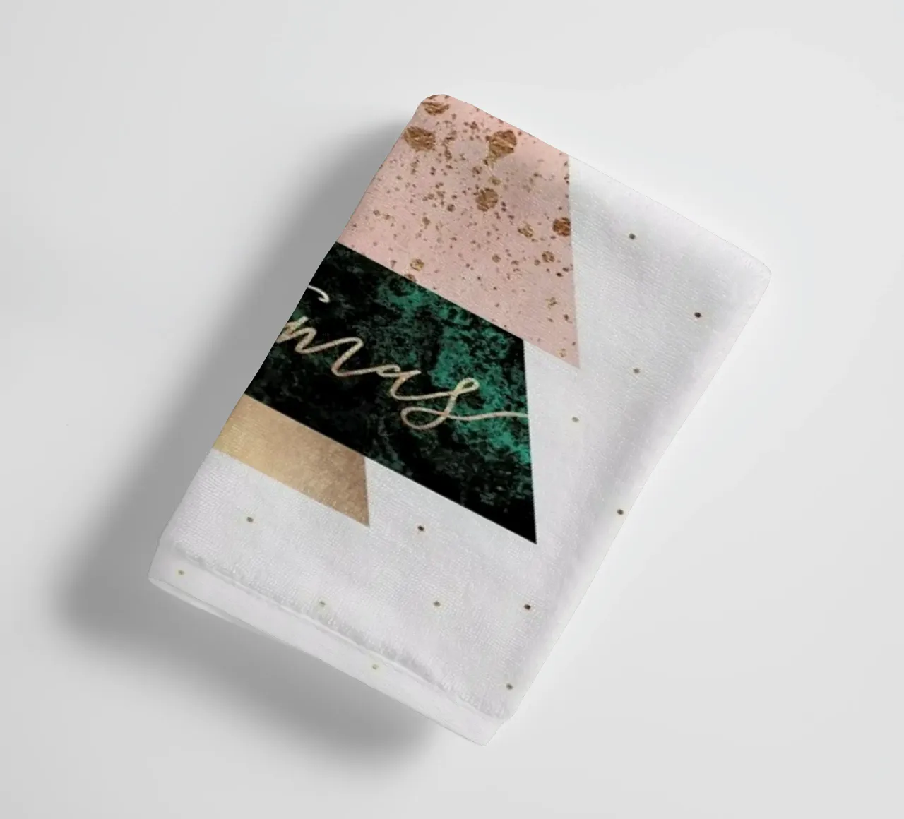 Merry Christmas Tree towel by Elisabeth Fredriksson