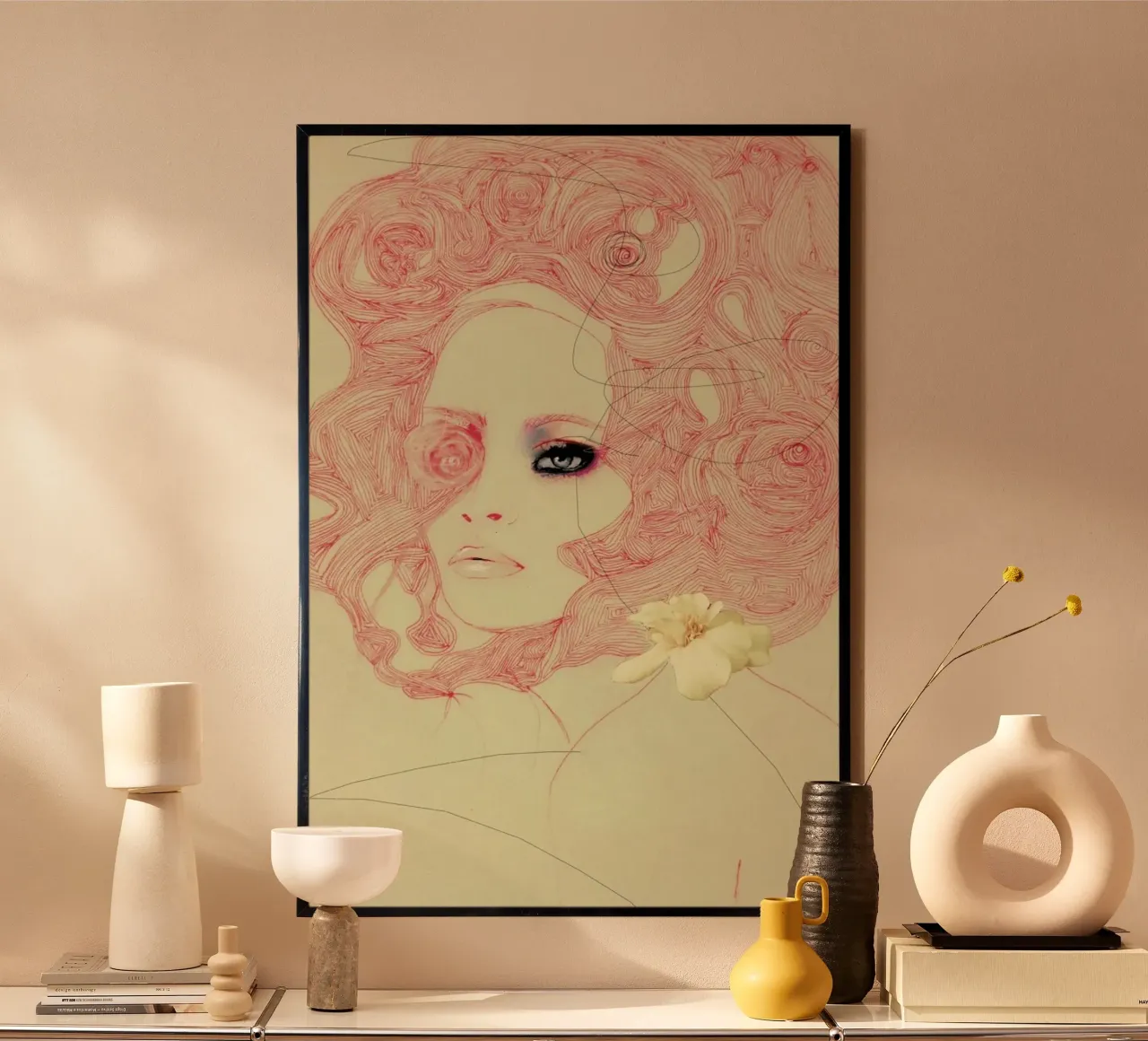 Cricket poster con telaio in alluminio da Leigh Viner