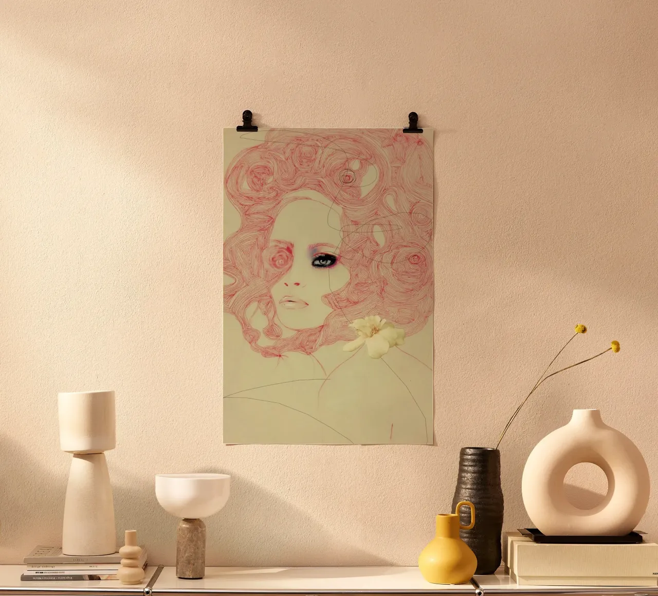 Cricket poster con telaio in alluminio da Leigh Viner
