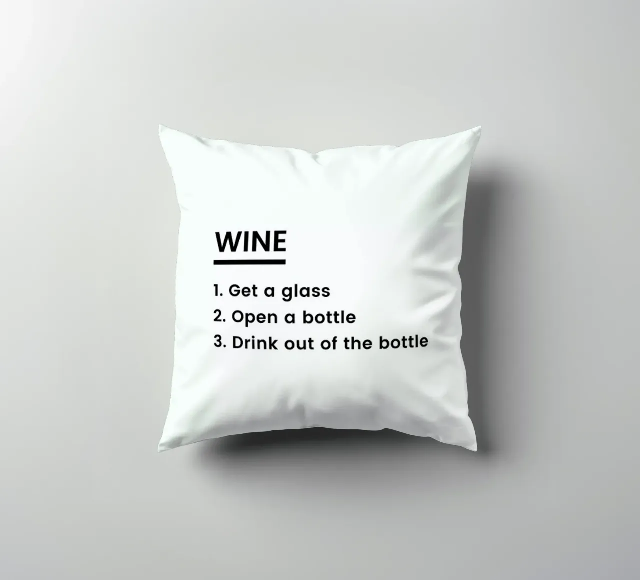 Wine Recipe cuscino da Studio One