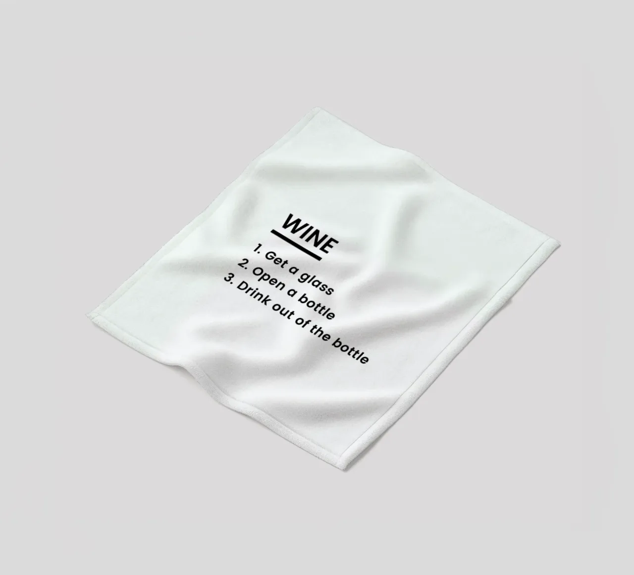 Wine Recipe coperta in pile da Studio One