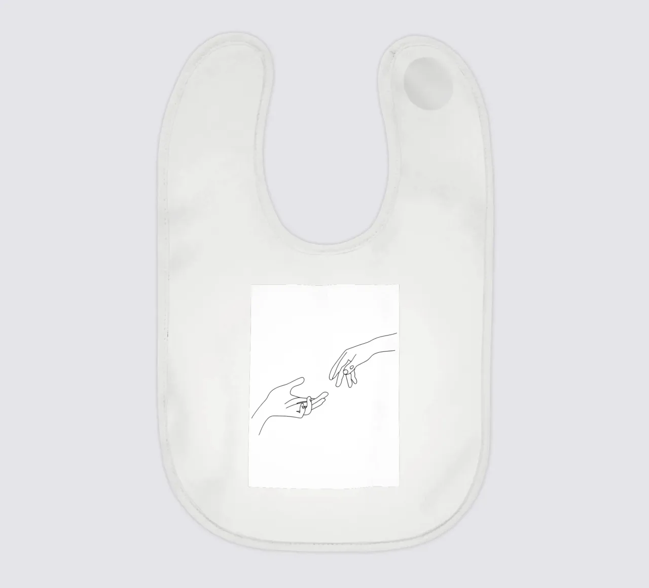 Unity - Line art minimalista bavaglino da Viv Line Art