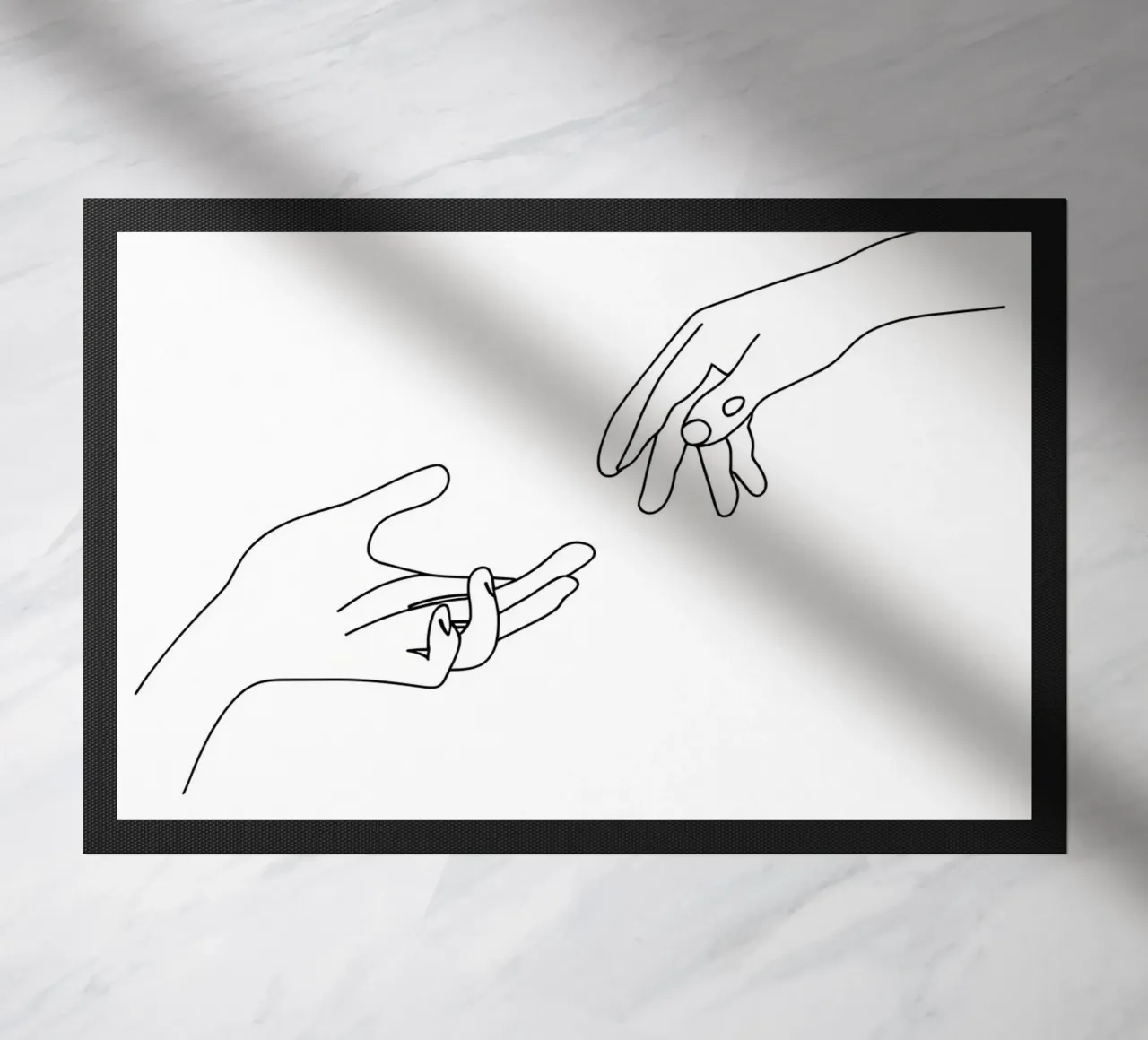 Unity - Line art minimalista zerbino da Viv Line Art