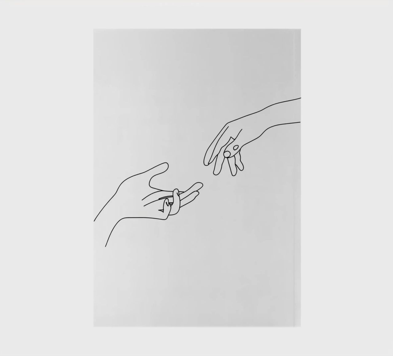 Unity - Line art minimalista diario da Viv Line Art
