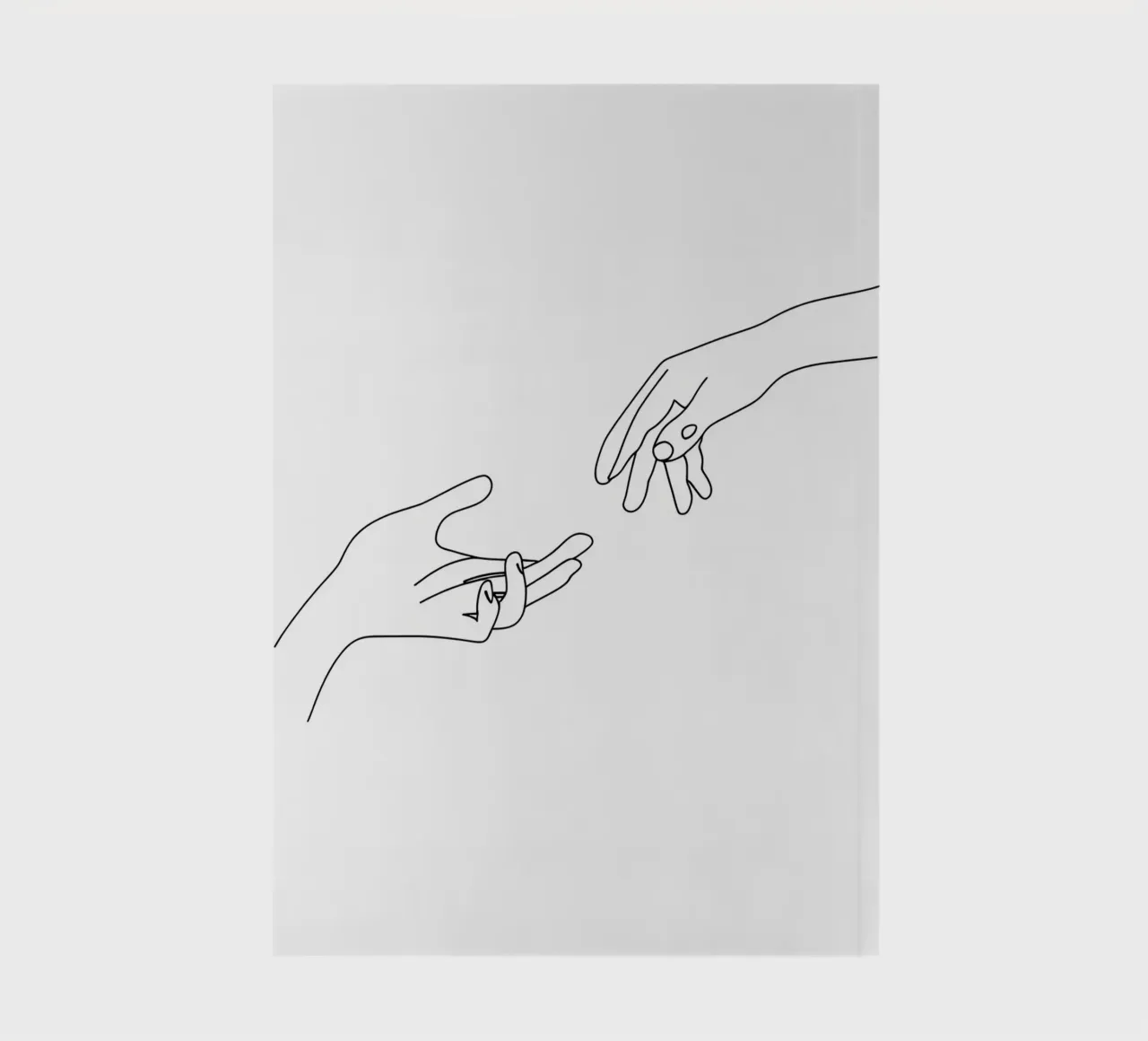 Unity - Dessin au trait minimaliste carnet de notes de Viv Line Art