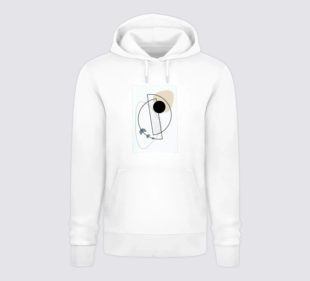 Geometric Mobile felpa con cappuccio da Linda Gobeta