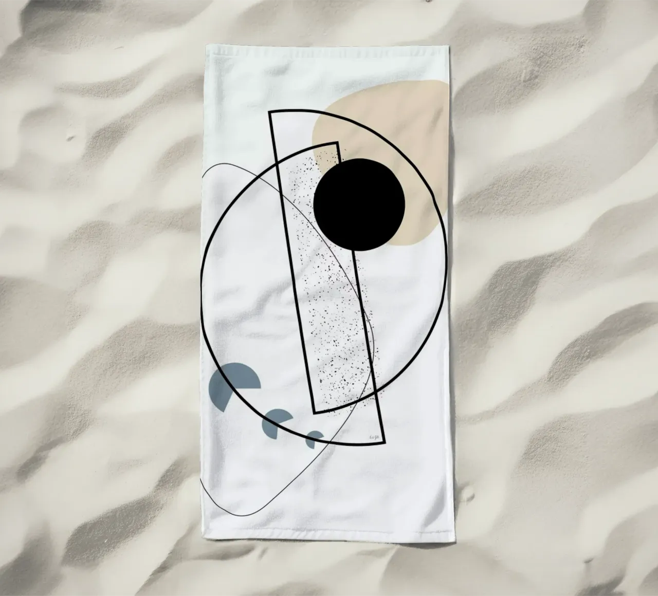 Geometric Mobile telo mare da Linda Gobeta