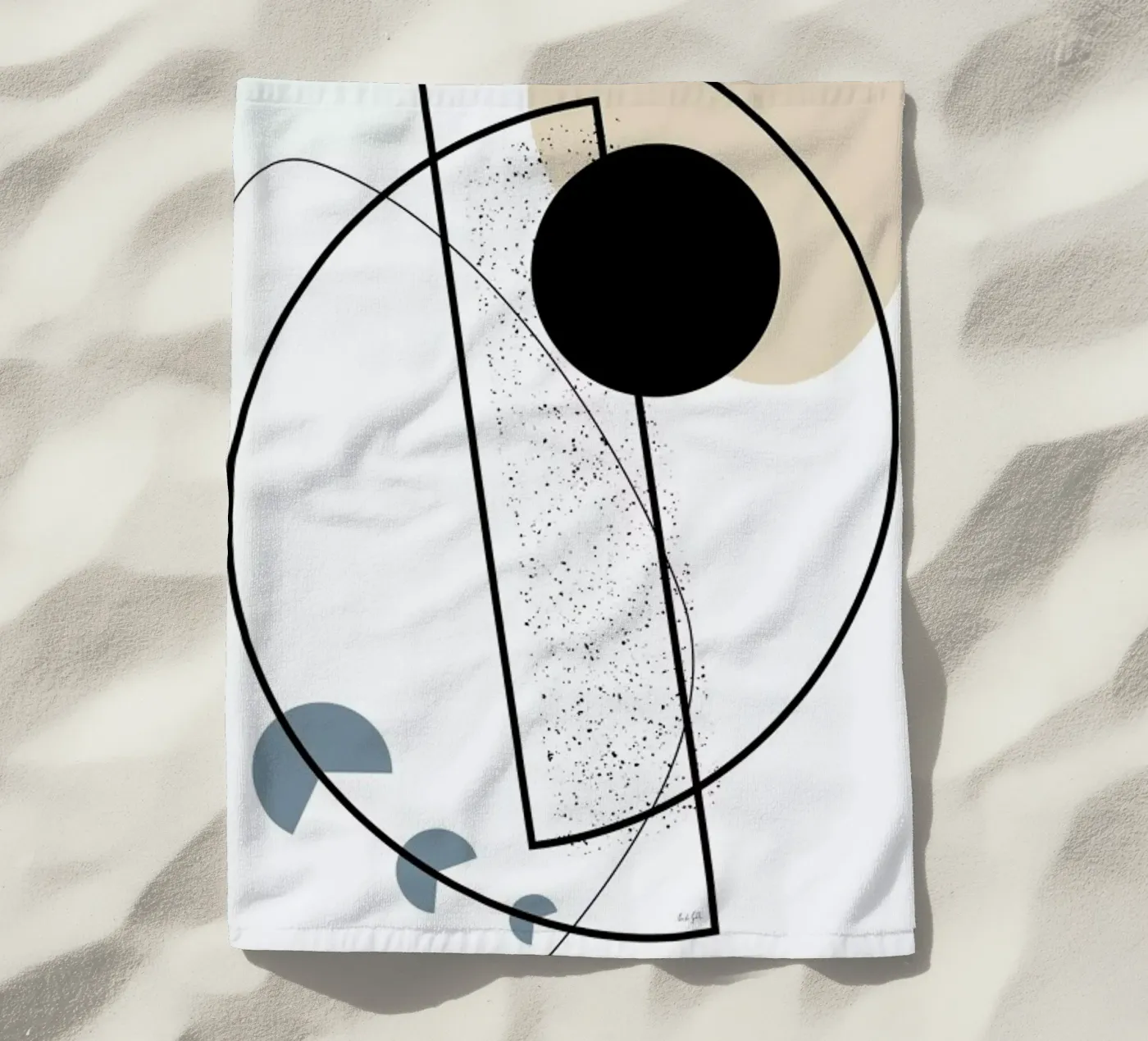 Geometric Mobile telo mare da Linda Gobeta