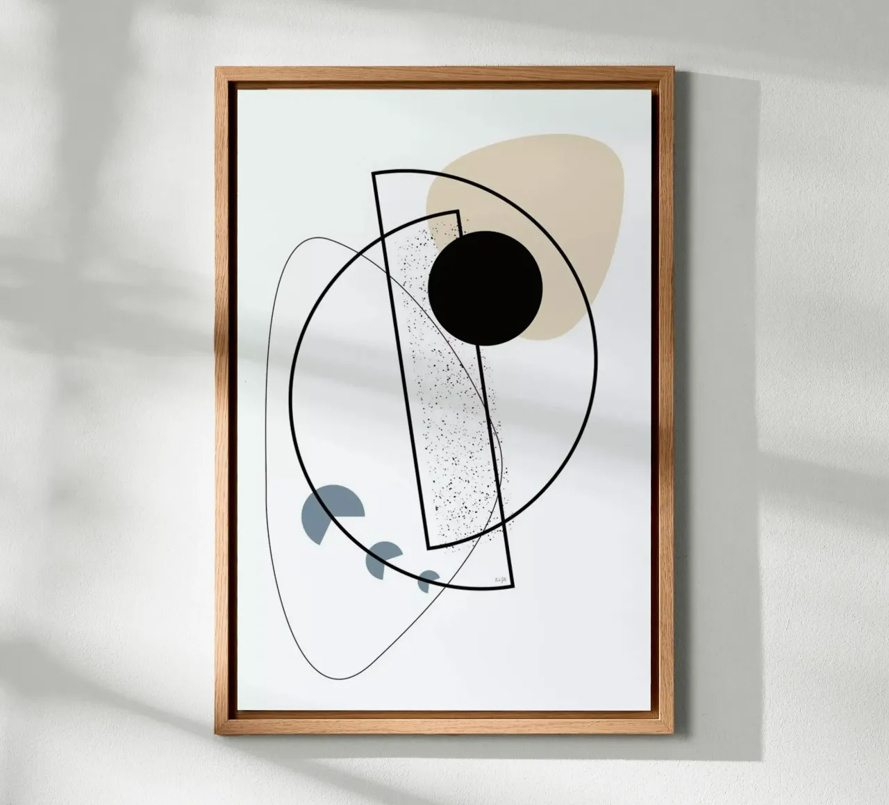 Geometric Mobile alluminio dibond da Linda Gobeta