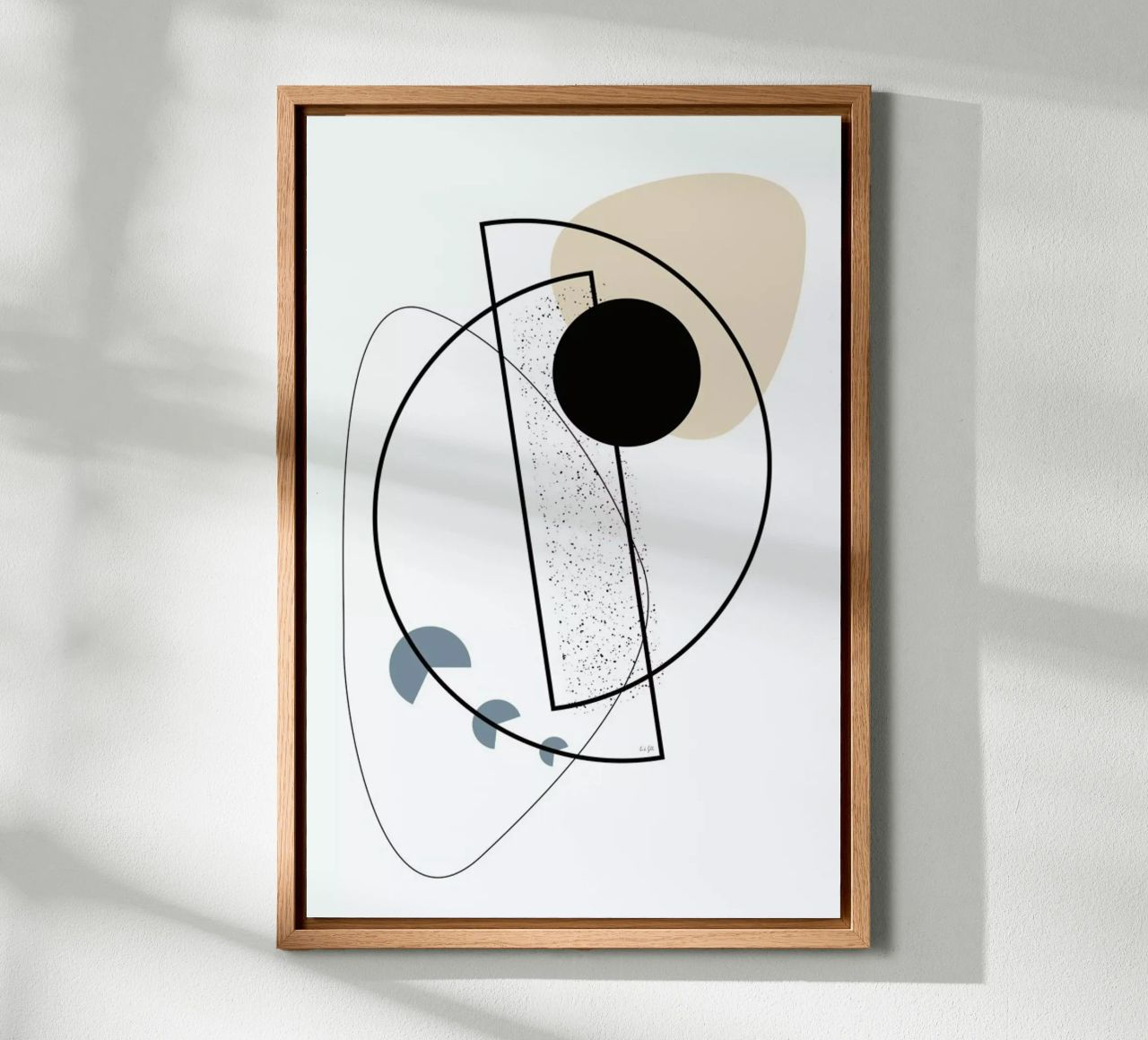 Geometric Mobile Leinwand von Linda Gobeta