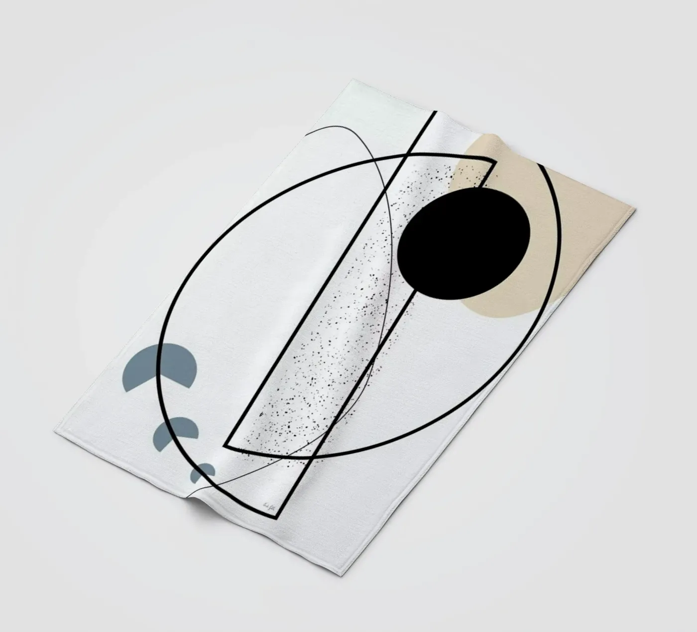 Geometric Mobile fleecedeken van Linda Gobeta