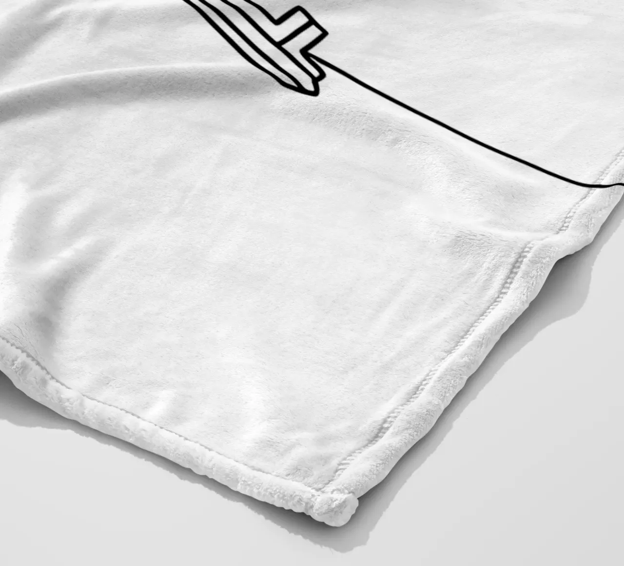 Serratura e chiave del cuore di San Valentino - Line art minimalista coperta in pile da Viv Line Art