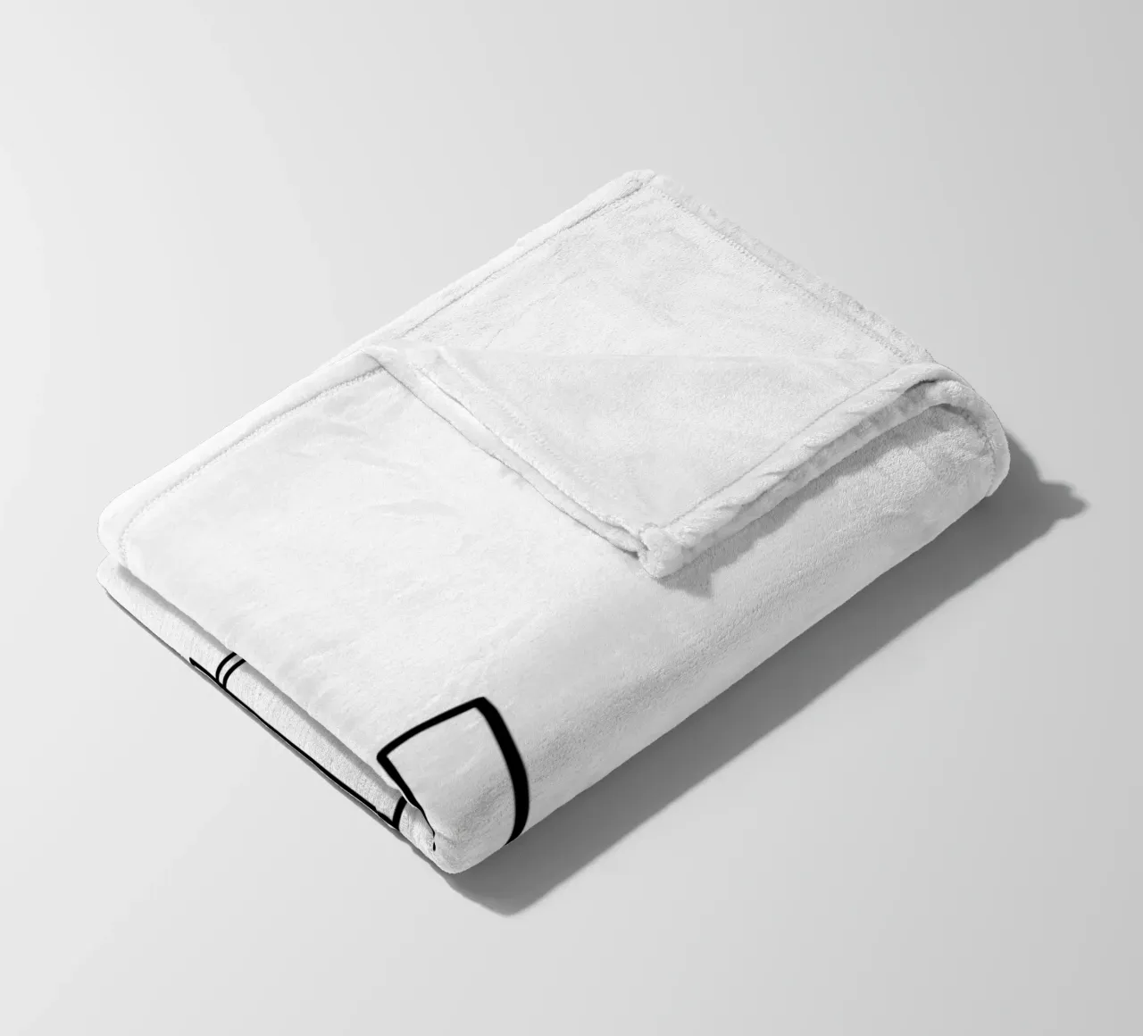 Religioso - Line art minimalista coperta in pile da Viv Line Art