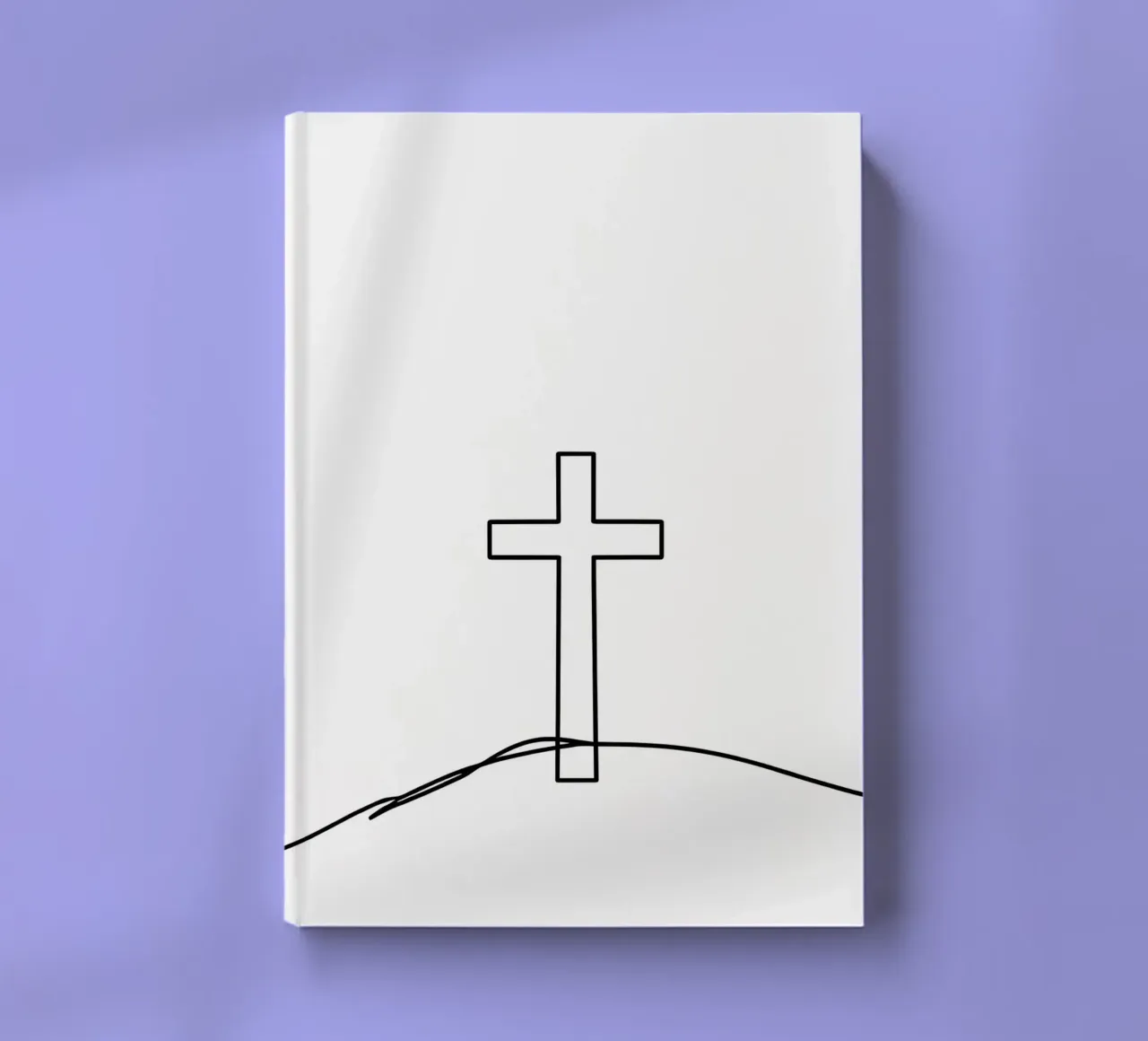 Religious - Minimalist Line Art notebook by Viv Line Art