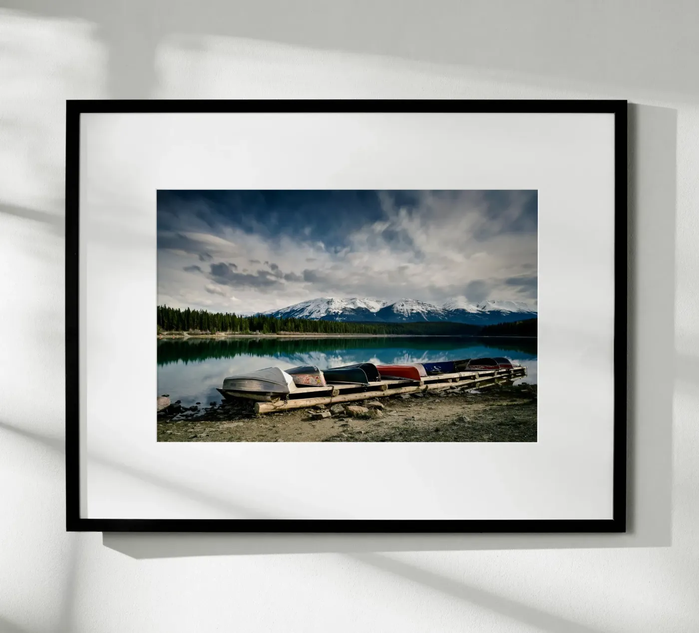 Lakeside poster by Cordula Schaefer