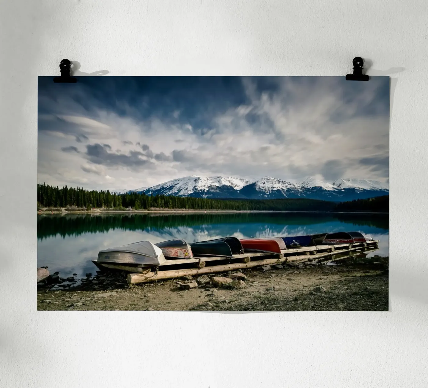 Lakeside poster by Cordula Schaefer