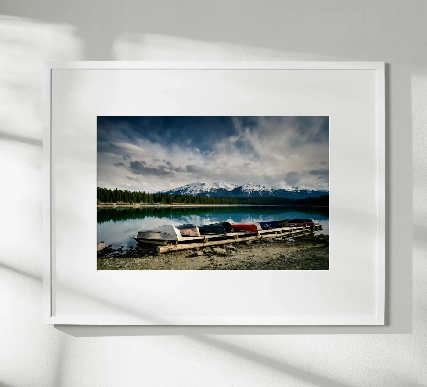 Lakeside poster by Cordula Schaefer